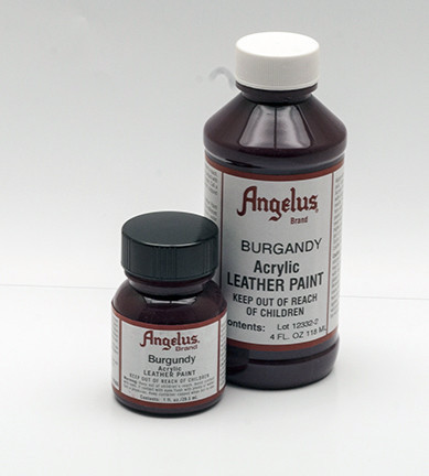 ANGELUS LEATHER PAINT - Burgundy Shoe Paint