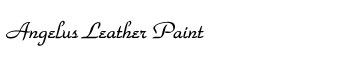 Angelus Leather Paint Angelus Leather Paint