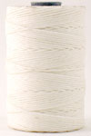WAXED LINEN - 4-Ply - White