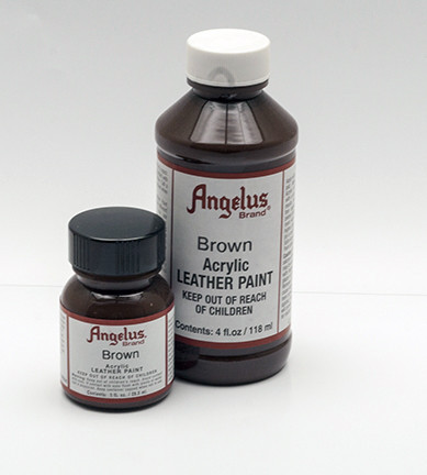 ANGELUS LEATHER PAINT - Brown Shoe Paint