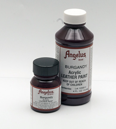 ANGELUS LEATHER PAINT - Burgundy Shoe Paint 