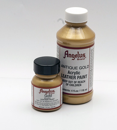 ANGELUS LEATHER PAINT - Gold Shoe Paint 