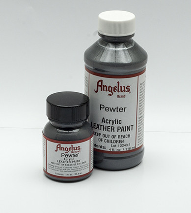 ANGELUS LEATHER PAINT - Pewter Shoe Paint