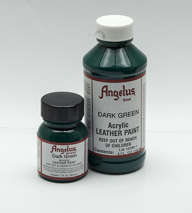 Green outlet leather paint
