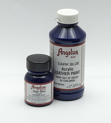 ANGELUS LEATHER PAINT - Dark Blue Shoe Paint 