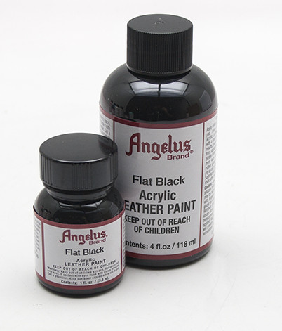 Angelus Acrylic Leather Paint 1oz Flat Black