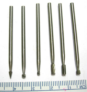 ENGRAVING BITS - 6-Piece Set