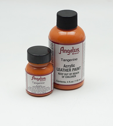 Angelus Acrylic Leather Paint 1 oz Tangerine