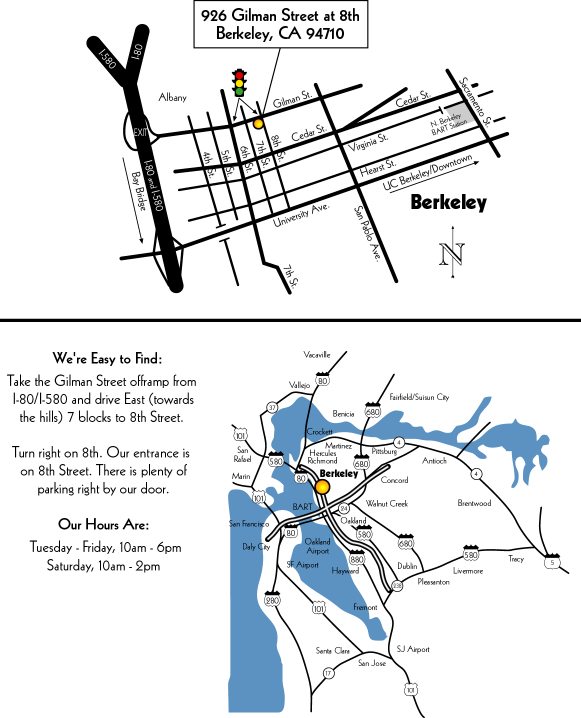 Caning Shop Map