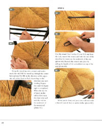 Chair Caning Instructions - Basic Chair Design